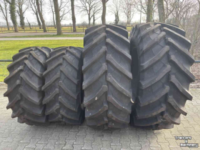 Räder, Reifen, Felgen & Distanzringe Trelleborg 650/65R38 en 540/65R28 TM800 Nieuw