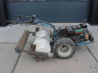 Bodenfräse Nibbi 2-wiel freesmachine Lombardini 10LD400-2 dieselmotor motorfrees freesbak
