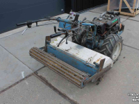 Bodenfräse Nibbi 2-wiel freesmachine Lombardini 10LD400-2 dieselmotor motorfrees freesbak