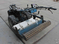 Bodenfräse Nibbi 2-wiel freesmachine Lombardini 10LD400-2 dieselmotor motorfrees freesbak