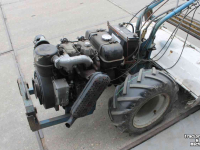 Bodenfräse Nibbi 2-wiel freesmachine Lombardini 10LD400-2 dieselmotor motorfrees freesbak