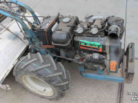 Bodenfräse Nibbi 2-wiel freesmachine Lombardini 10LD400-2 dieselmotor motorfrees freesbak