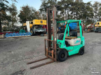 Gabelstapler Mitsubishi KFG 15 heftruck benzine gebruikt