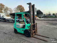 Gabelstapler Mitsubishi KFG 15 heftruck benzine gebruikt