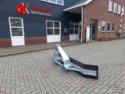 Gummi-Schieber  Rubberschuif 2,55 m / Modderschuif / Wegenschuif