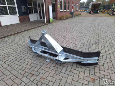 Gummi-Schieber  Rubberschuif 2,55 m / Modderschuif / Wegenschuif