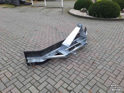 Gummi-Schieber  Rubberschuif 2,55 m / Modderschuif / Wegenschuif