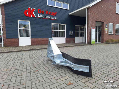 Gummi-Schieber  Rubberschuif 2,55 m / Modderschuif / Wegenschuif