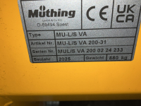 Schlegelmulchgeräte Müthing MU-L/S Vario 200