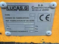 Strohverteiler für Liegeboxen Lucas Raptor Plus C