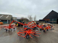 Schwader Kuhn GA13031 Zwadhark, 4 rotor hark, 4 element, weidebouwmachines