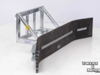 Gummi-Schieber Qmac Modulo rubberschuif straatschuif slijkschuif aanbouw Macks