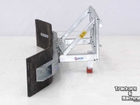 Gummi-Schieber Qmac Modulo rubberschuif straatschuif slijkschuif aanbouw Macks