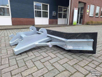 Gummi-Schieber  Heavy-Duty CW30 rubberschuif 255 cm / modderschuif / wegenschuif