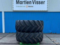 Räder, Reifen, Felgen & Distanzringe Michelin 2x Mach X BiB 710/70R38 Banden