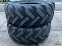 Räder, Reifen, Felgen & Distanzringe Michelin 2x Mach X BiB 710/70R38 Banden