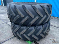 Räder, Reifen, Felgen & Distanzringe Michelin 2x Mach X BiB 710/70R38 Banden