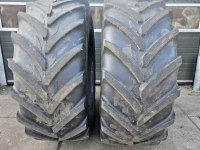Räder, Reifen, Felgen & Distanzringe Michelin 710/60R42, Xeobib 30 mm!