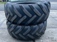 Räder, Reifen, Felgen & Distanzringe Michelin 2x Mach X BiB 710/70R38 Banden
