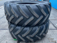 Räder, Reifen, Felgen & Distanzringe Michelin 2x Mach X BiB 710/70R38 Banden