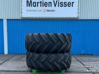 Räder, Reifen, Felgen & Distanzringe Michelin 2x Mach X BiB 710/70R38 Banden