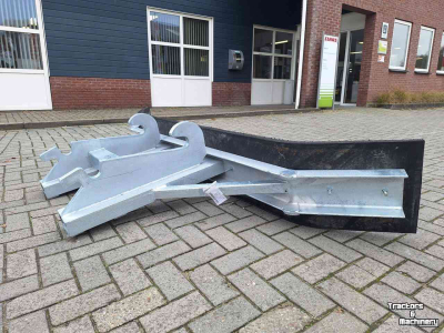 Gummi-Schieber  Heavy-Duty CW30 rubberschuif 255 cm / modderschuif / wegenschuif