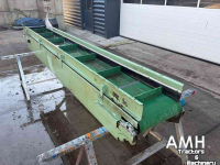 Steigförderband  3430X400 OPVOERBAND ELEVATORBAND ELEVATOR BELT FÖRDERBAND STEIGBAND