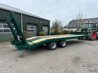 Tiefladeanhänger Palmse Trailer PT5750 oprijwagen machine transporter