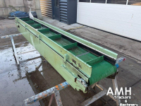 Steigförderband  3430X400 OPVOERBAND ELEVATORBAND ELEVATOR BELT FÖRDERBAND STEIGBAND