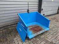 Traktor Abkippbehälter Saphir TL 120 breedte 1,20 meter grondbak trekkerbak transportbak kipbak kiepbak kipperbak tractorbak