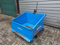 Traktor Abkippbehälter Saphir TL 120 breedte 1,20 meter grondbak trekkerbak transportbak kipbak kiepbak kipperbak tractorbak