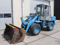 Radlader Zettelmeyer ZL602 shovel wiellader met bak, palletvork en puinriek Deutz motor