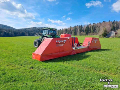 Anhängefeldspritze  Allgau automation Rumbojet 880 selectieve spuit dmv camera detectie