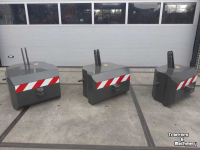 Frontgewichte  Frontgewicht, staal - beton gewicht , 600, 800 ,1100 kilogram