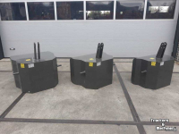 Frontgewichte  Frontgewicht, staal - beton gewicht , 600, 800 ,1100 kilogram