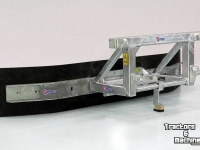 Gummi-Schieber Qmac Modulo Rubber matting scraper 210cm hookup Euro