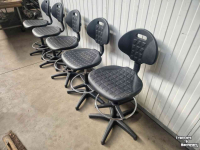 Sonstiges Förderanlagen und Material-Handling-Ausrüstungen  Werkstoel PU zitting en rugleuning (max. hoogte 75 cm)