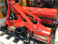 Sämaschine-Kombination Kubota Graszaaimachine met rotorkopeg