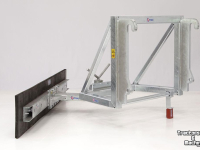 Gummi-Schieber Qmac 240 MECH SCHUIN JCB Q-FIT