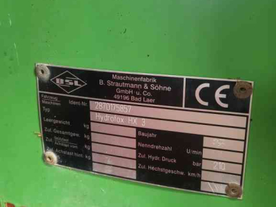 Siloblockschneider Strautmann hydrofox h3