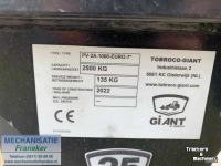 Palettengabeln Giant 2500kgpalletvorken vorkenbord