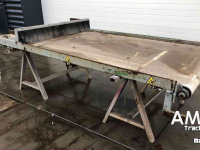 Förderband  3000X1400 MM TRANSPORTBAND VLAKKE BAND FLAT BELT CONVEYOR BELT FLACHBAND FÖRDERBAND