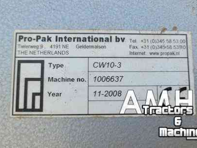 Absackmaschinen Pro-Pak CW10-3 Multihead Afweger