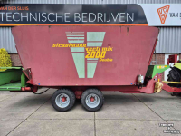 Futtermischwagen Vertikal Strautmann Verti-Mix 2000 GEREVISEERD!