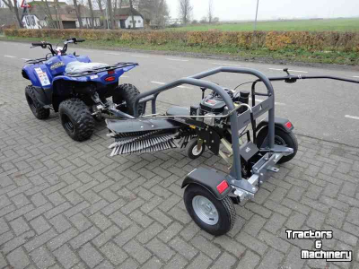 Kehrmaschine Tielburger TK 620 veegmachine in getrokken frame