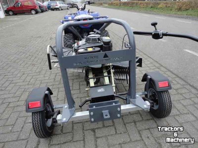 Kehrmaschine Tielburger TK 620 veegmachine in getrokken frame