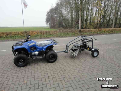Kehrmaschine Tielburger TK 620 veegmachine in getrokken frame