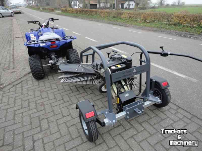 Kehrmaschine Tielburger TK 620 veegmachine in getrokken frame