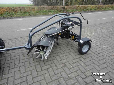 Kehrmaschine Tielburger TK 620 veegmachine in getrokken frame