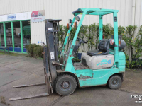 Gabelstapler Mitsubishi FG15 gasheftruck heftruck op gas forklift gabelstapler